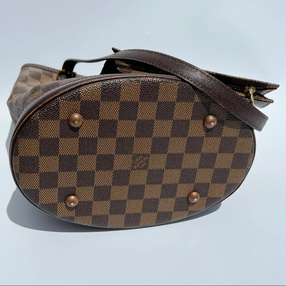 Authentic✅ Louis Vuitton Damier Marais Bucket Shoulder Bag + Zip Pouch - Picture 4 of 12